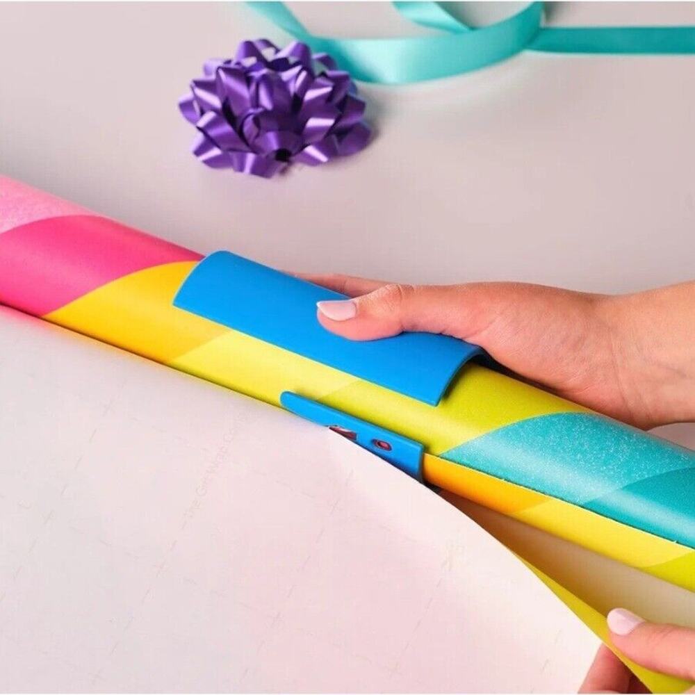 6704 Little Elf Wrapping Paper CUTTER. Rolled Paper Cutting Device - Set of 2